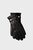 Qo'lqop LOGO STRAP SMOOTH LEATHER GLOVES