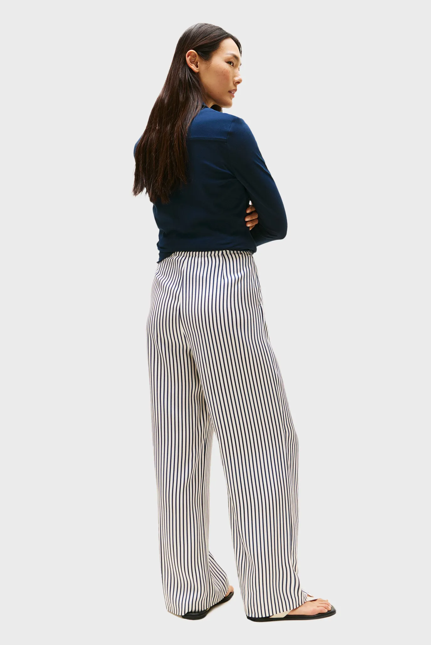 Брюки VIS TWILL WIDE LEG PANT 3