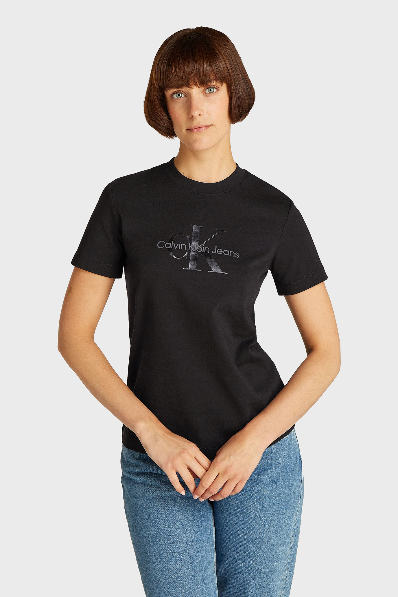 Futbolka GLOSSY MONOLOGO REGULAR TEE 1