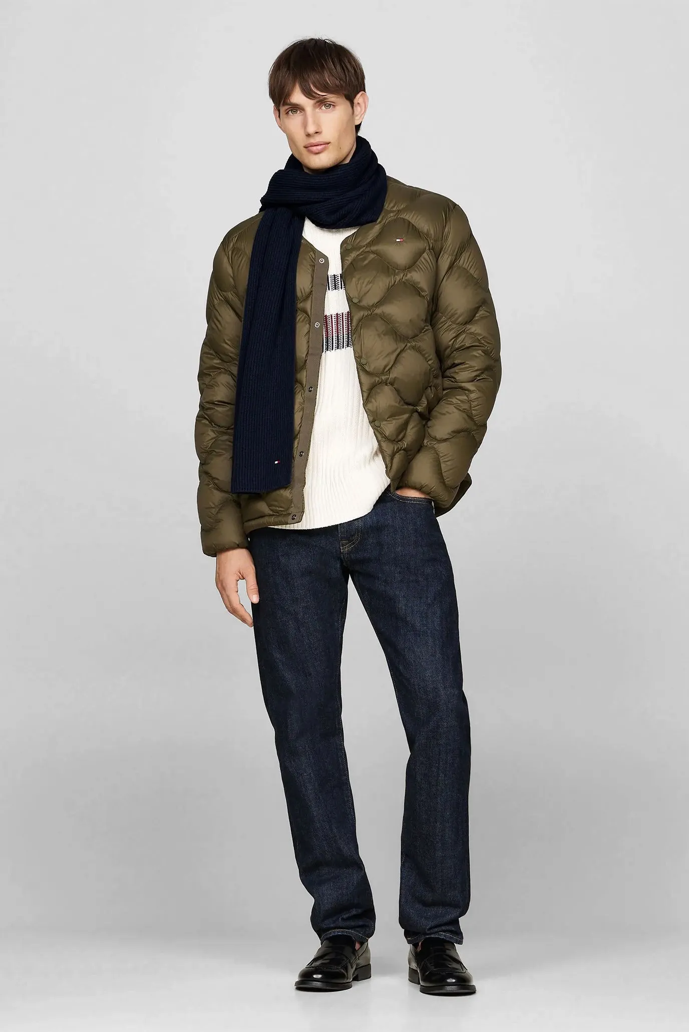 Шарф TH FLAG PIMA COTTON CASH SCARF 4