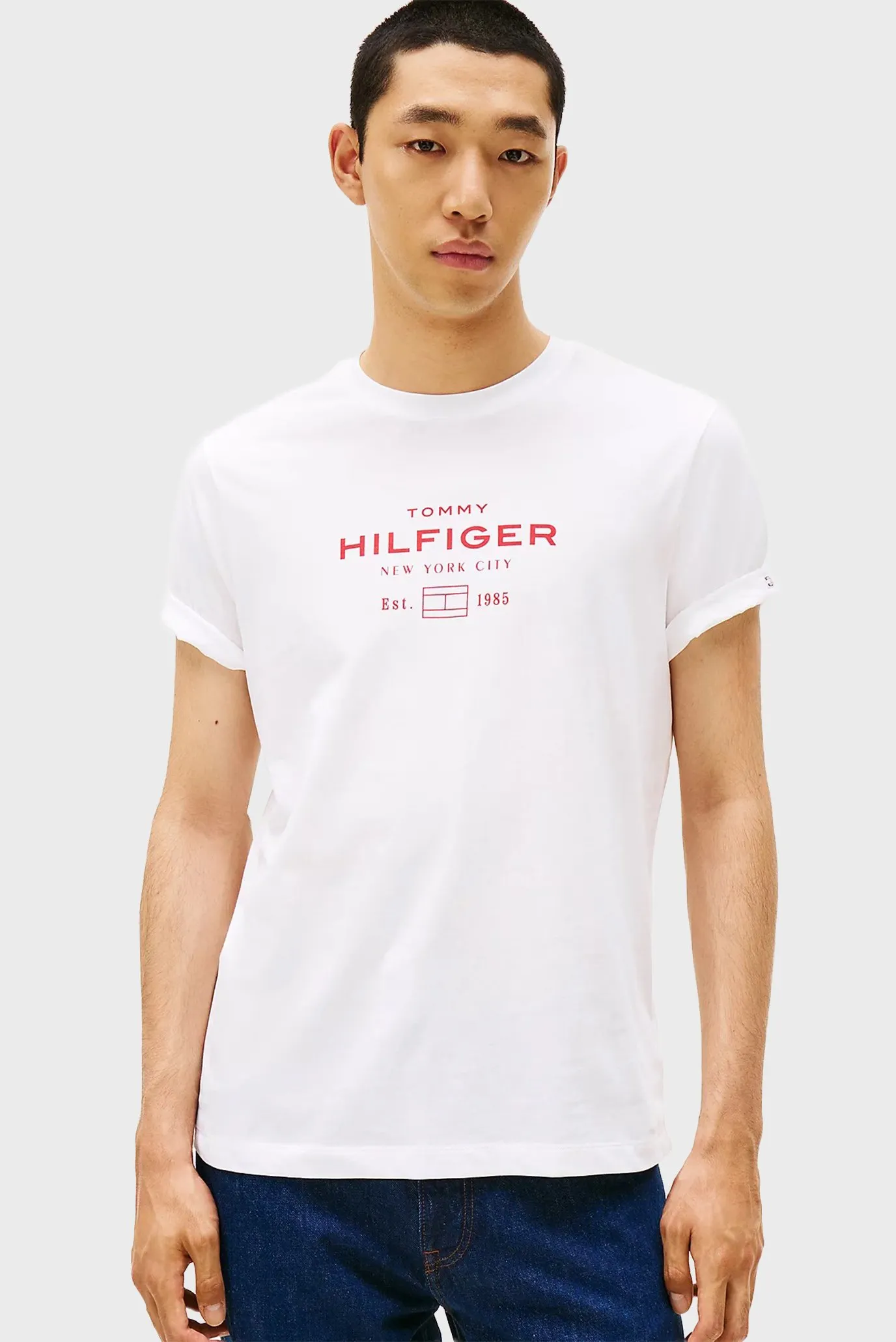 Futbolka HILFIGER STACK GRAPHIC TEE 1