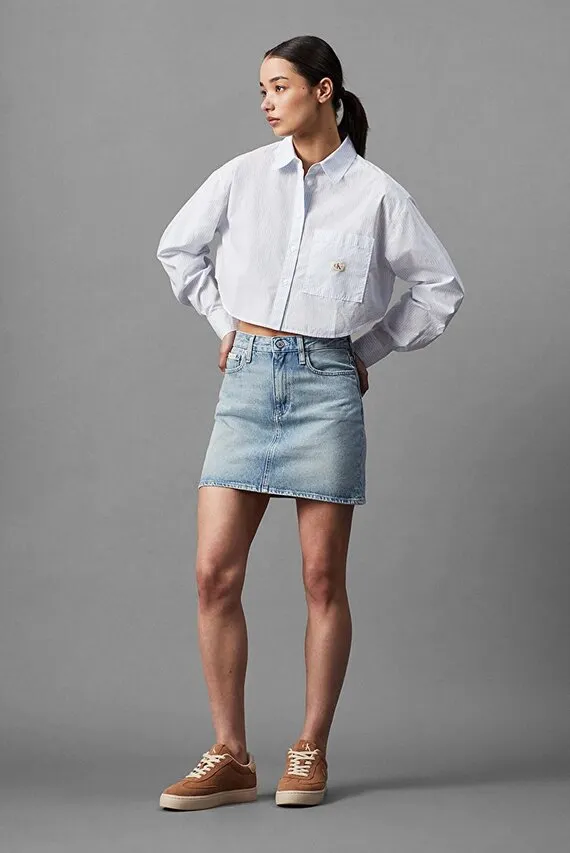 Yubka REGULAR MINI SKIRT Calvin Klein Jeans