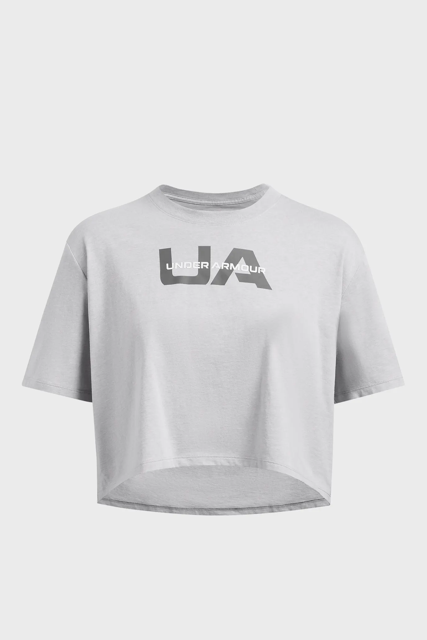 Futbolka UA W BOXY CROP BRANDED SS 3