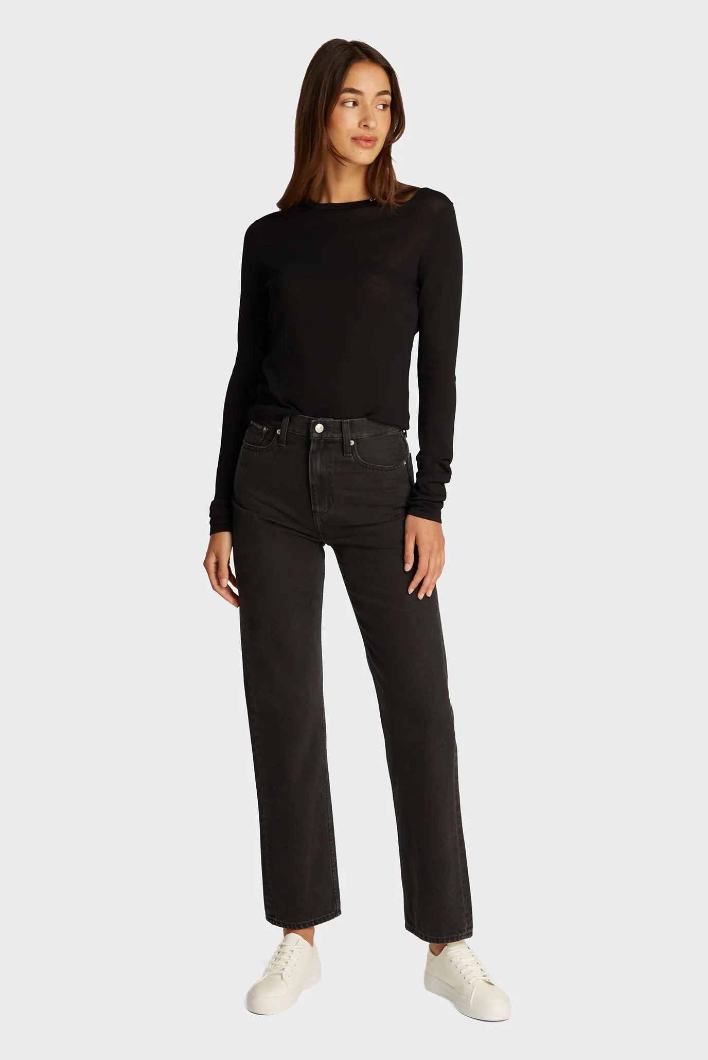 Джинсы HIGH RISE STRAIGHT 2