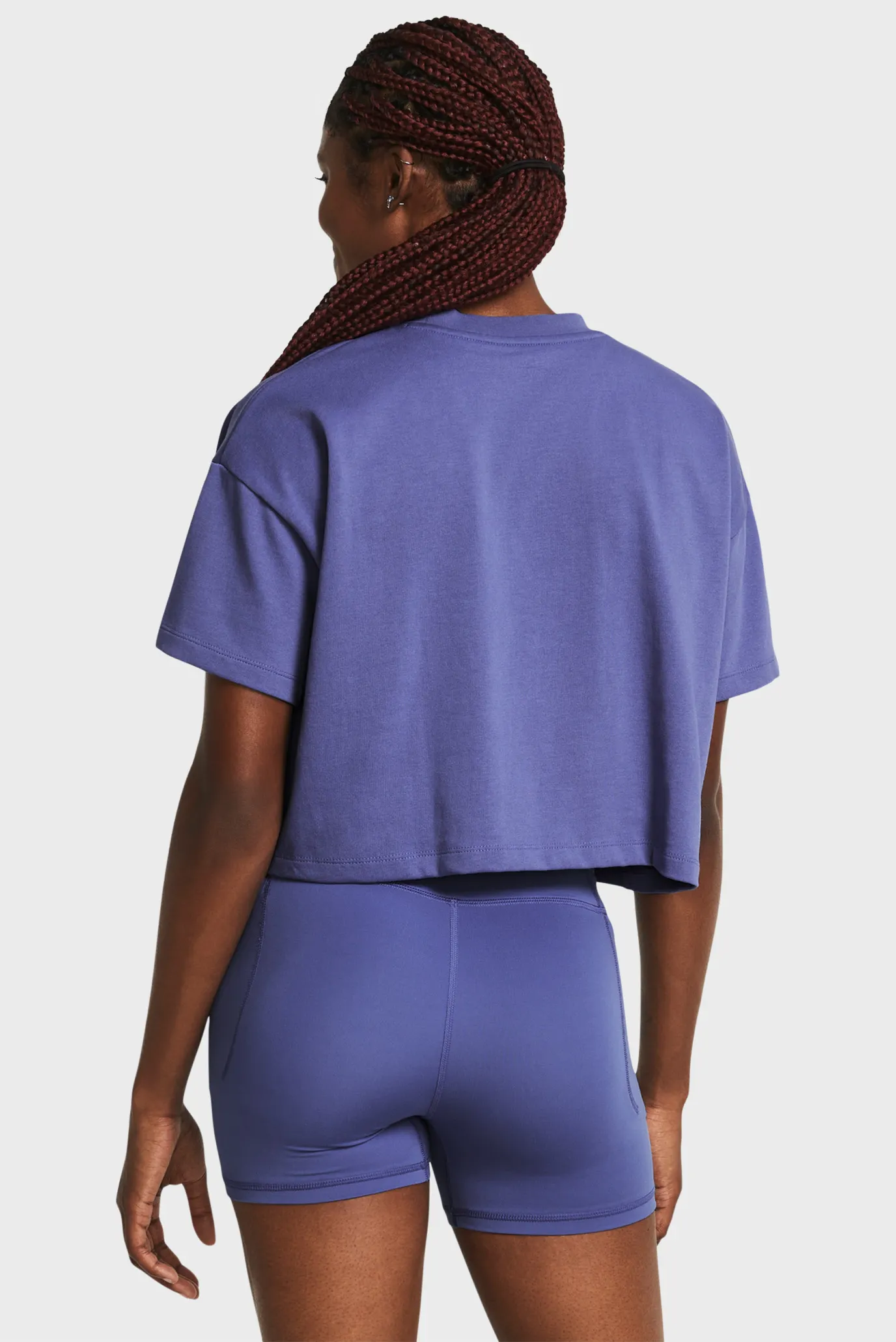 Futbolka UA HW SCRIPTED WM CROP SS 2