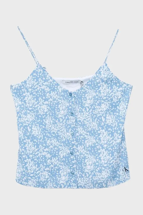 Top CHIFFON BUTTON DOWN TOP Calvin Klein Jeans