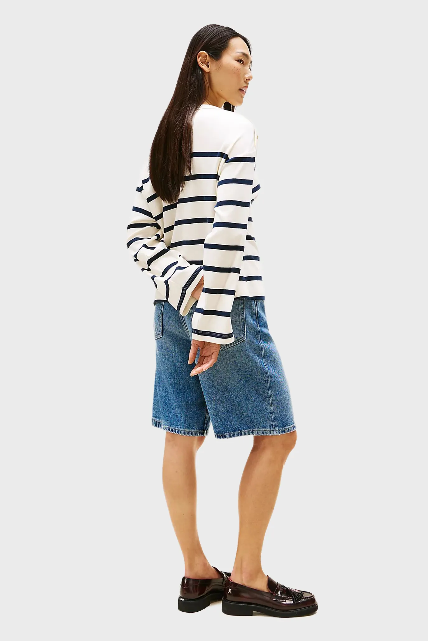 Uzun yengli futbolka LWK GOLD BUTTON BOAT-NK LS TEE 3