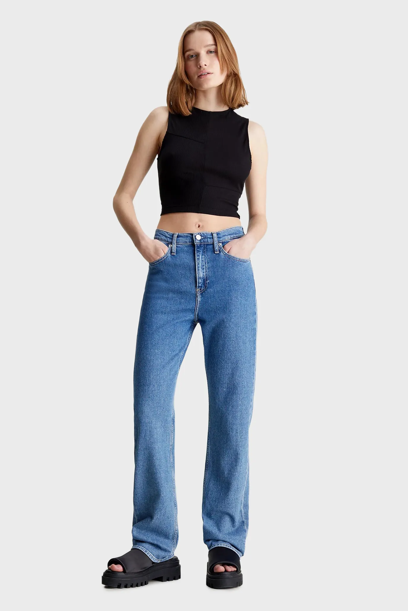 Mayka SEAMING RIB TANK TOP 2