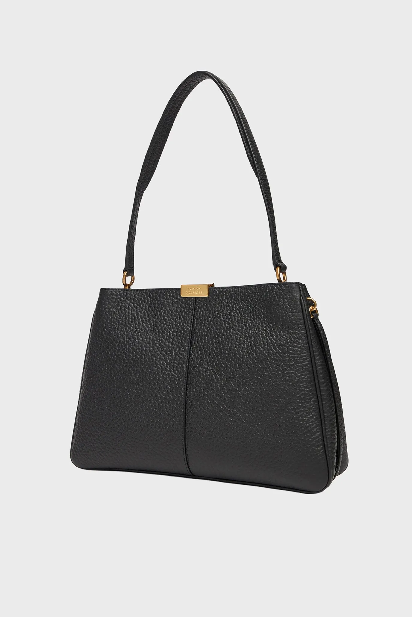 Sumka CASUAL LEATHER SHOULDER BAG PEBB 6