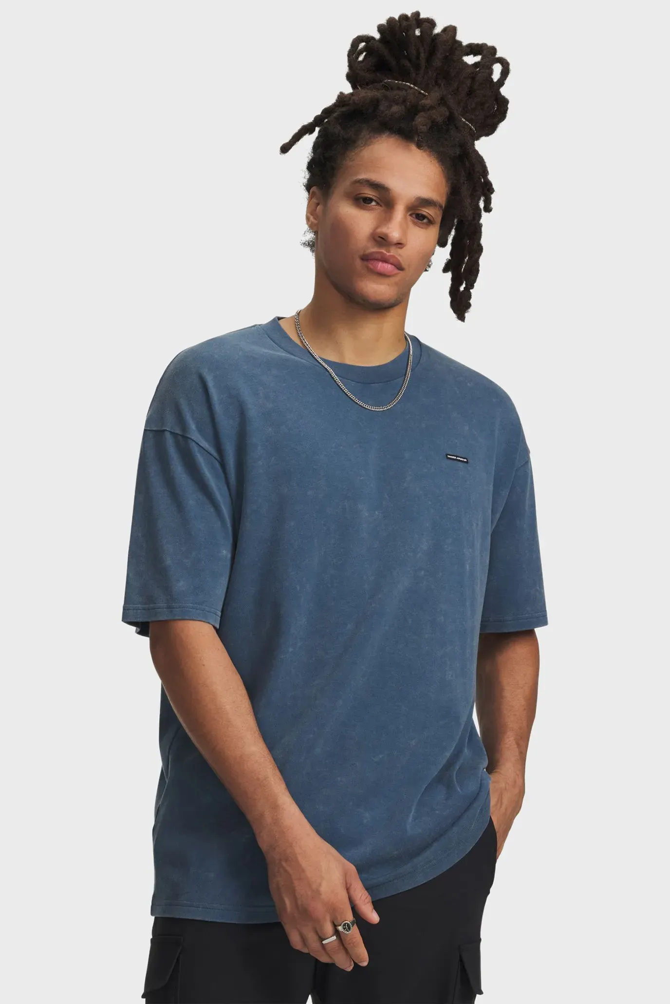 Futbolka UA M HW OS LOGO WASH SS 1