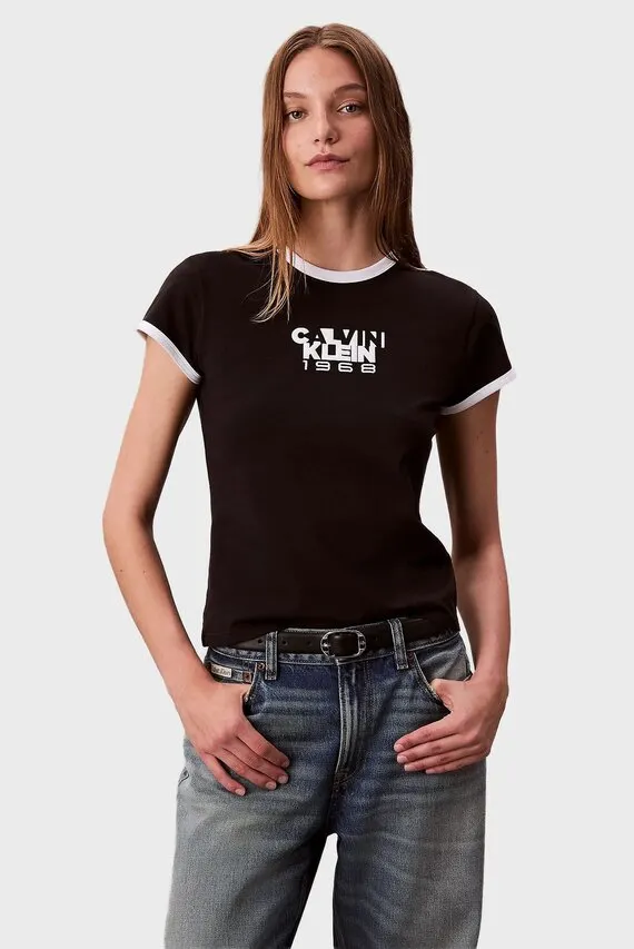 Футболка SS 1968 GRAPHIC BABY TEE Calvin Klein Jeans