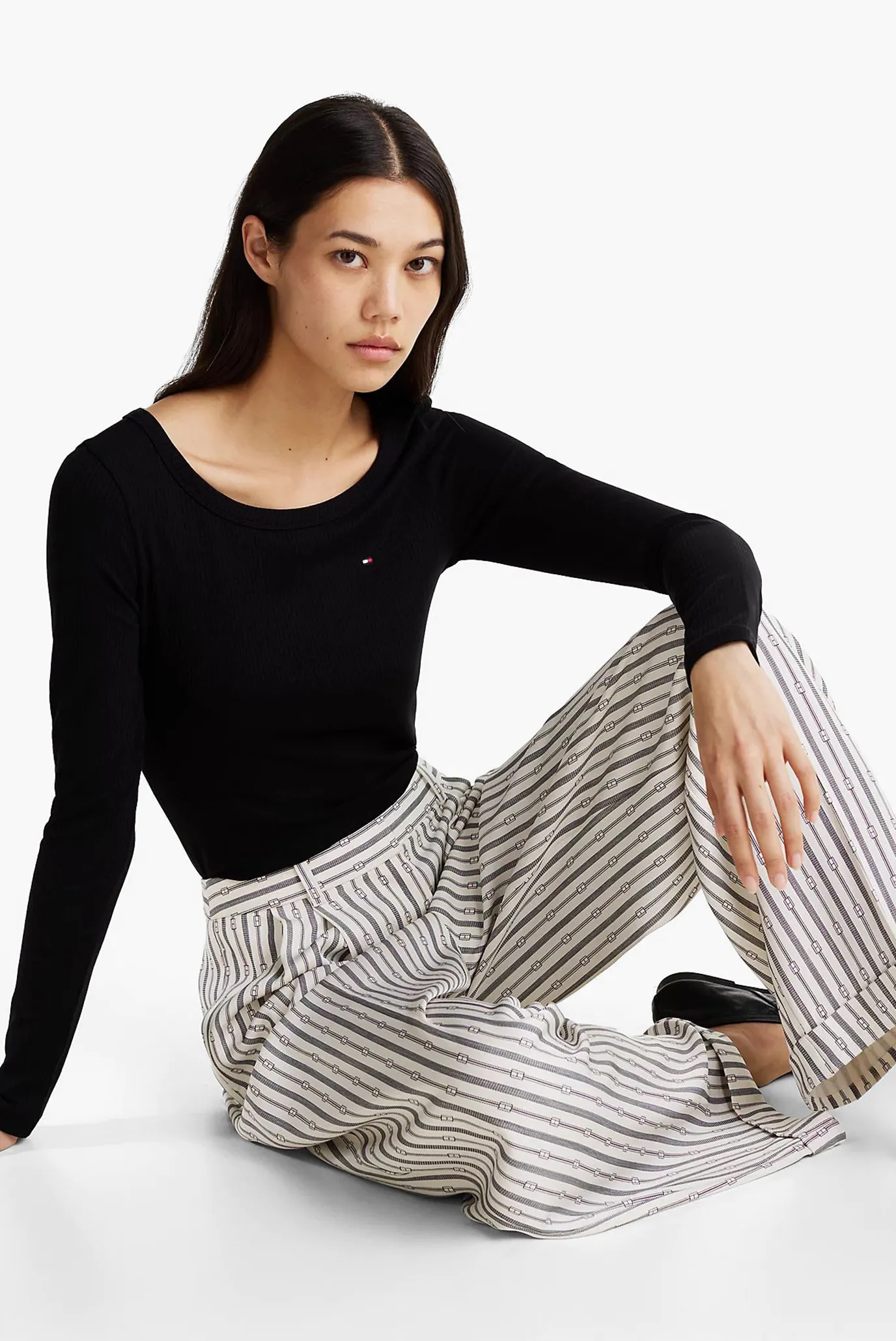 Лонгслив SLIM 5X2 RIB O-NK LS 4