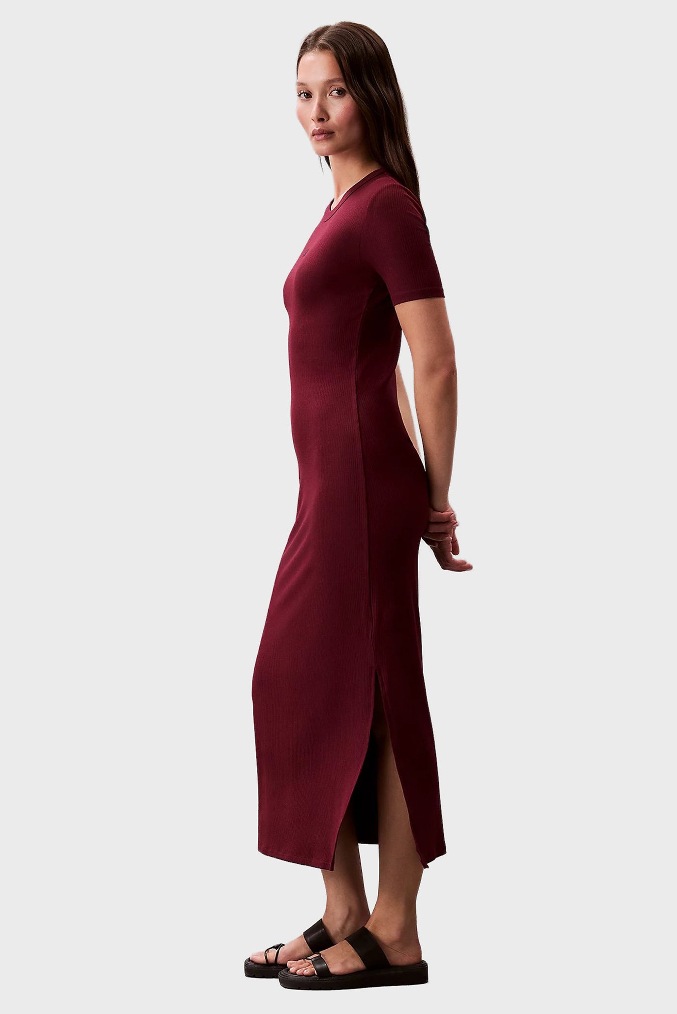 Платье A - MODAL RIB SS DRESSCalvin Klein Jeans Платье A - MODAL RIB SS DRESS 2