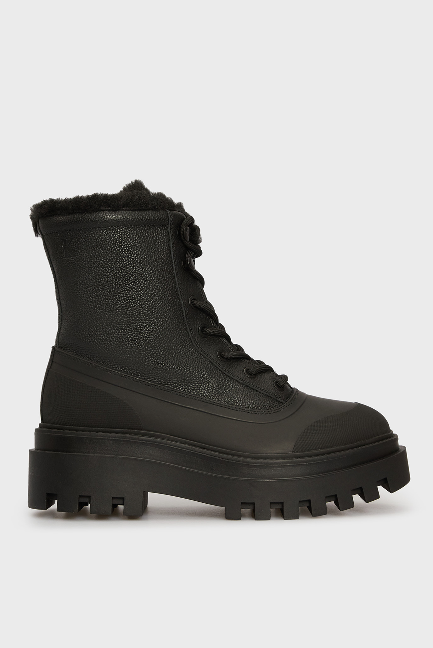 Ботинки FLATFORM LACE UP BOOT PADDEDCalvin Klein Jeans Ботинки FLATFORM LACE UP BOOT PADDED 1
