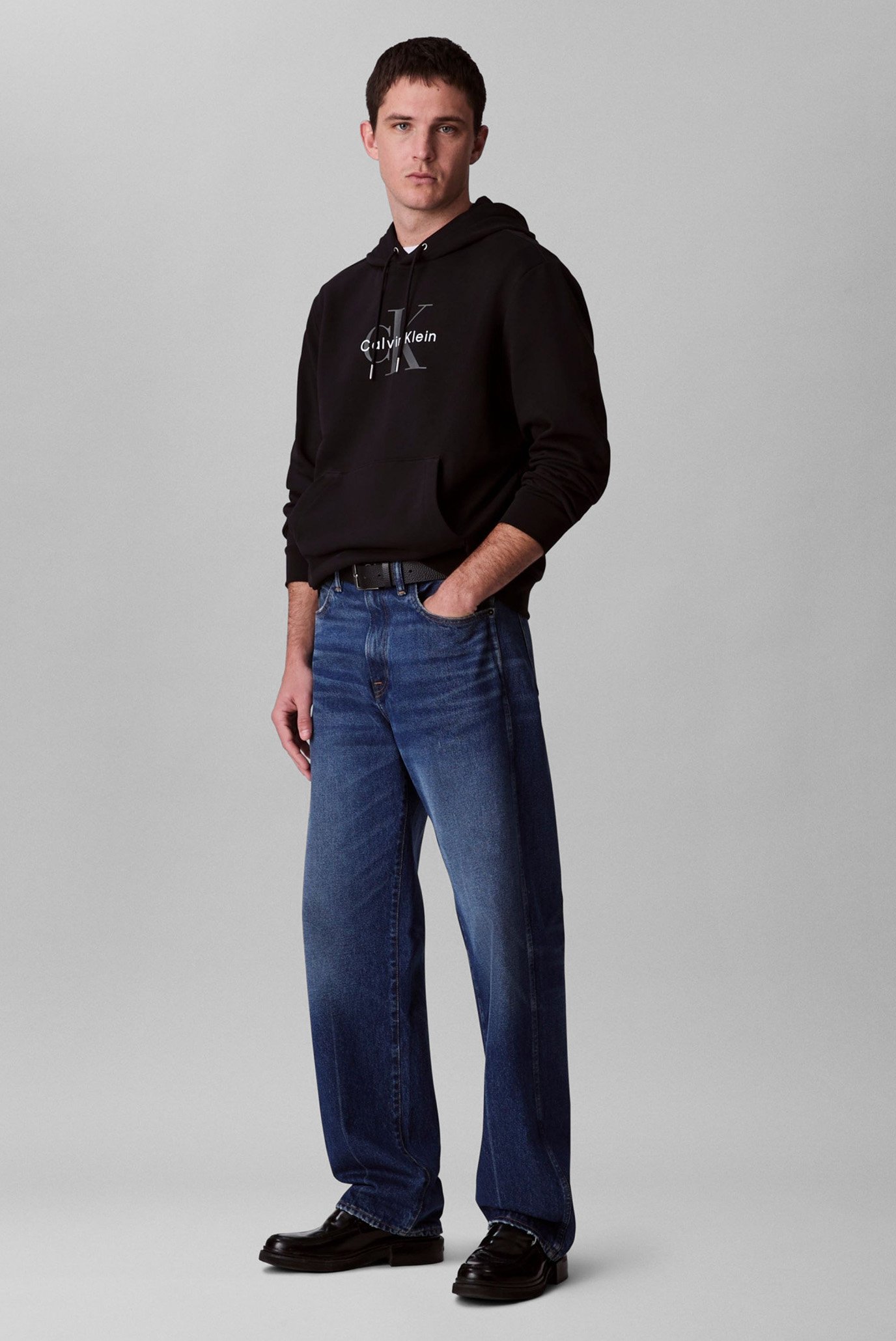 Hudi LS EU MONOLOGO 350TERRY HOODIECalvin Klein Jeans Hudi LS EU MONOLOGO 350TERRY HOODIE 2