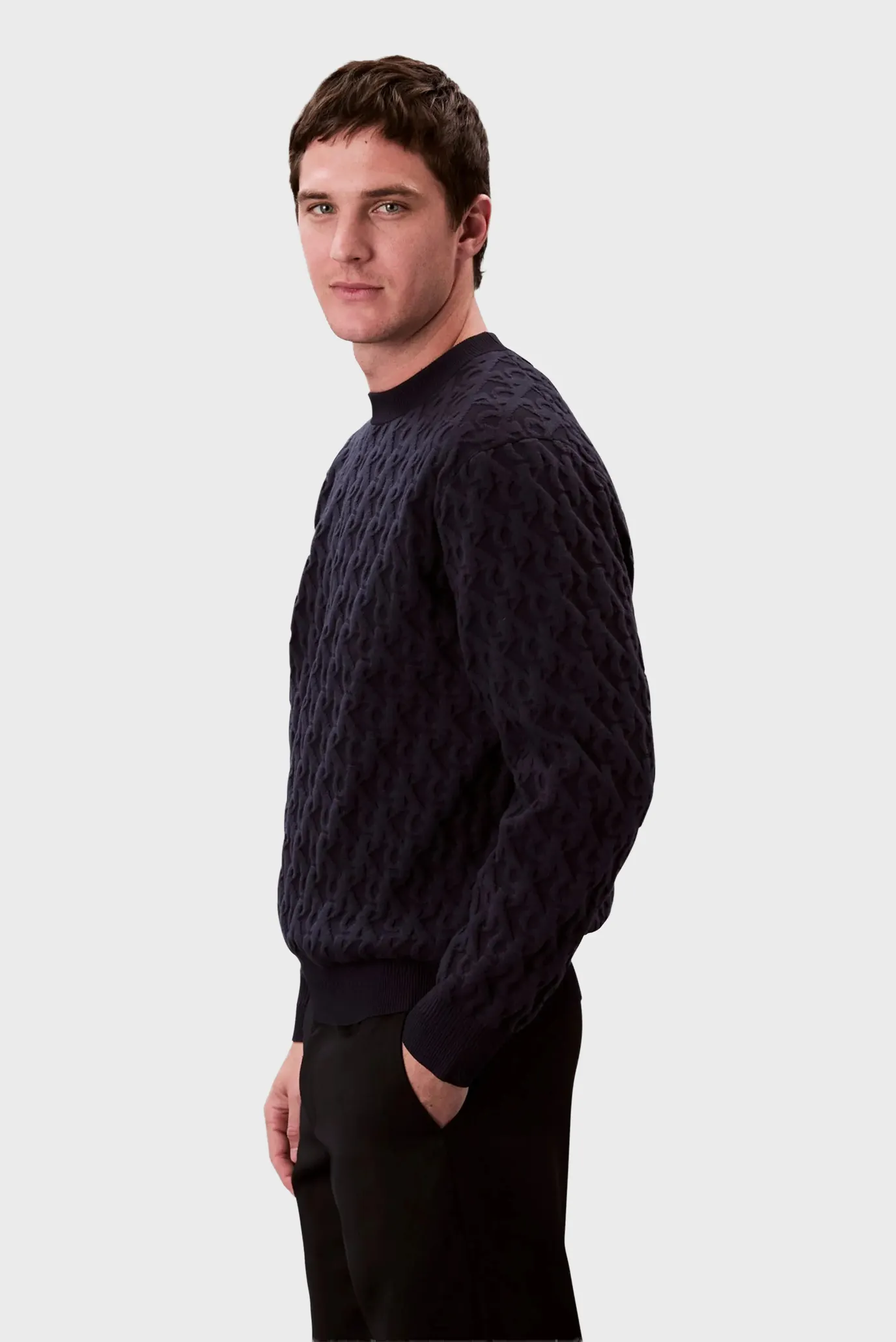 Свитер A - REL  AOP SWT 3