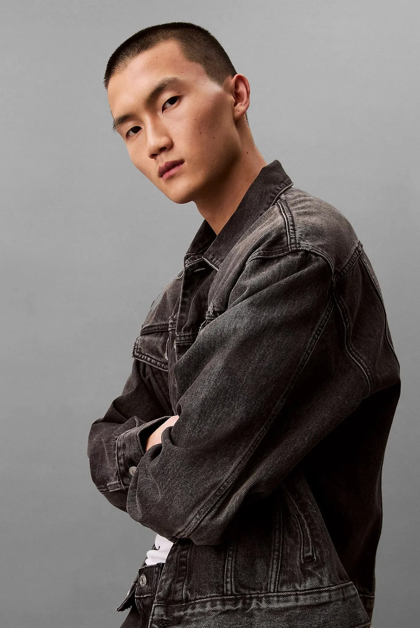 Jins kurtka 90S BLACK FOG TRUCKER 4