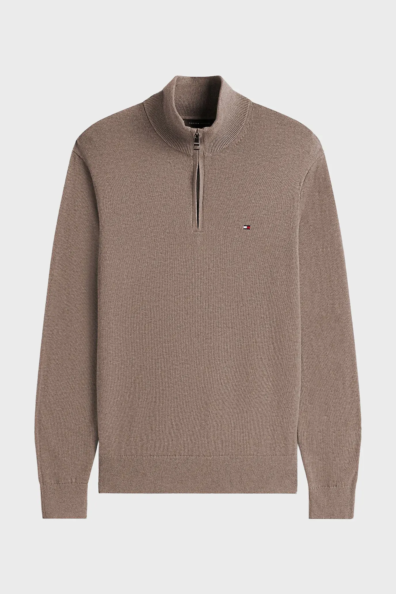 Golf/PIMA ORG CTN CASHMERE ZIP MOCK 5