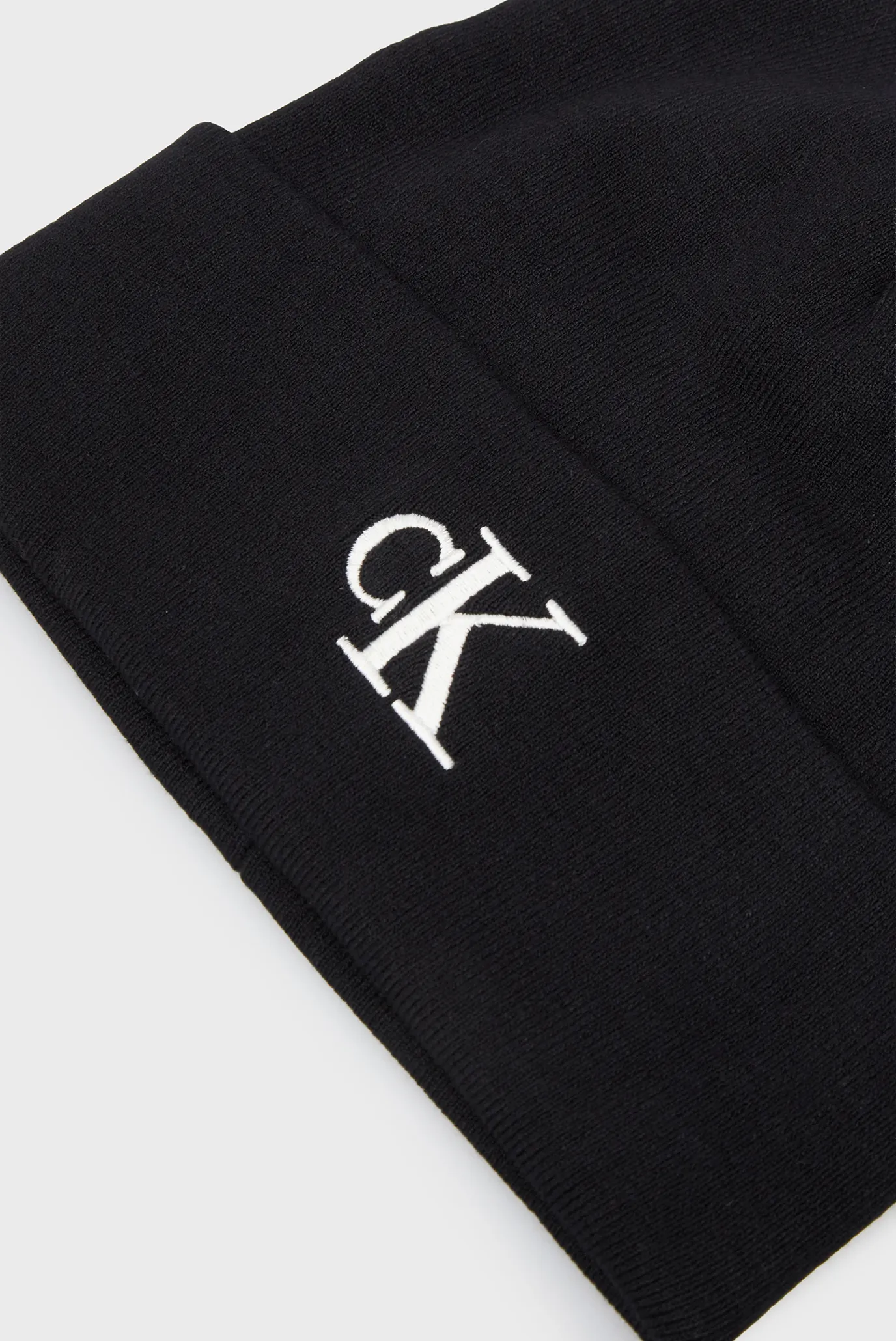 Shapka CK FINE RIB BEANIE 4