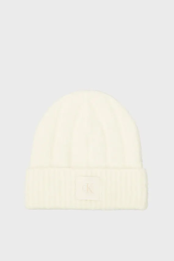 Шапка/CK PATCH BOUCLE BEANIE Calvin Klein