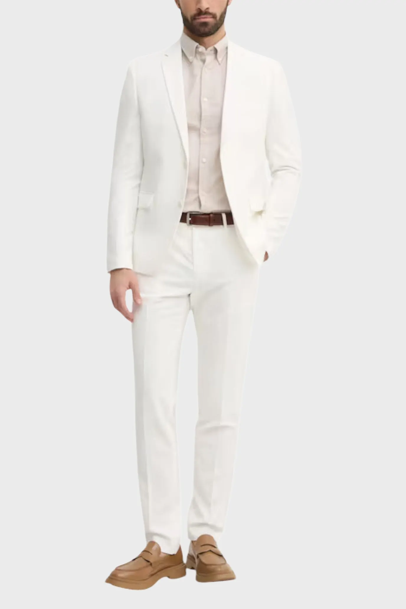 Рубашка BRUSHED LINEN SOLID SF SHIRT 2