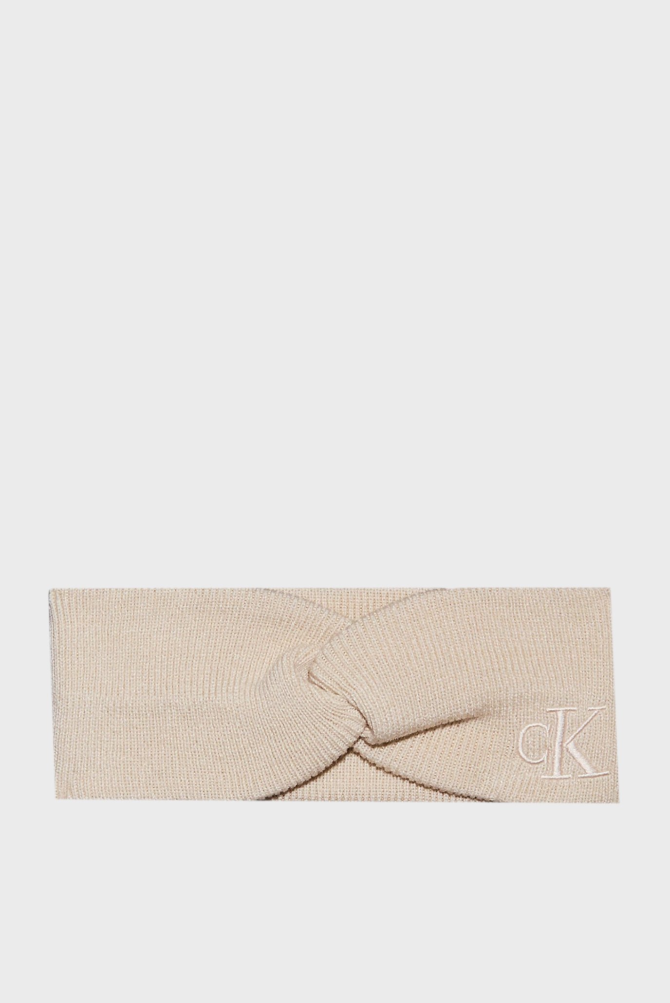 Повязка MONOGRAM EMBRO HEADBANDCalvin Klein Jeans Повязка MONOGRAM EMBRO HEADBAND 1