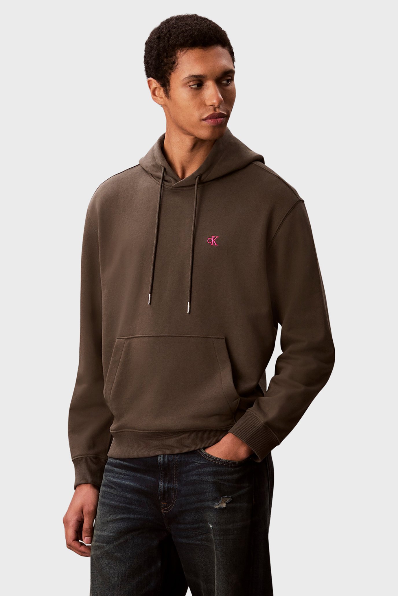 Hudi LS EU 350TERRY MONOGRAM HOODIE 1