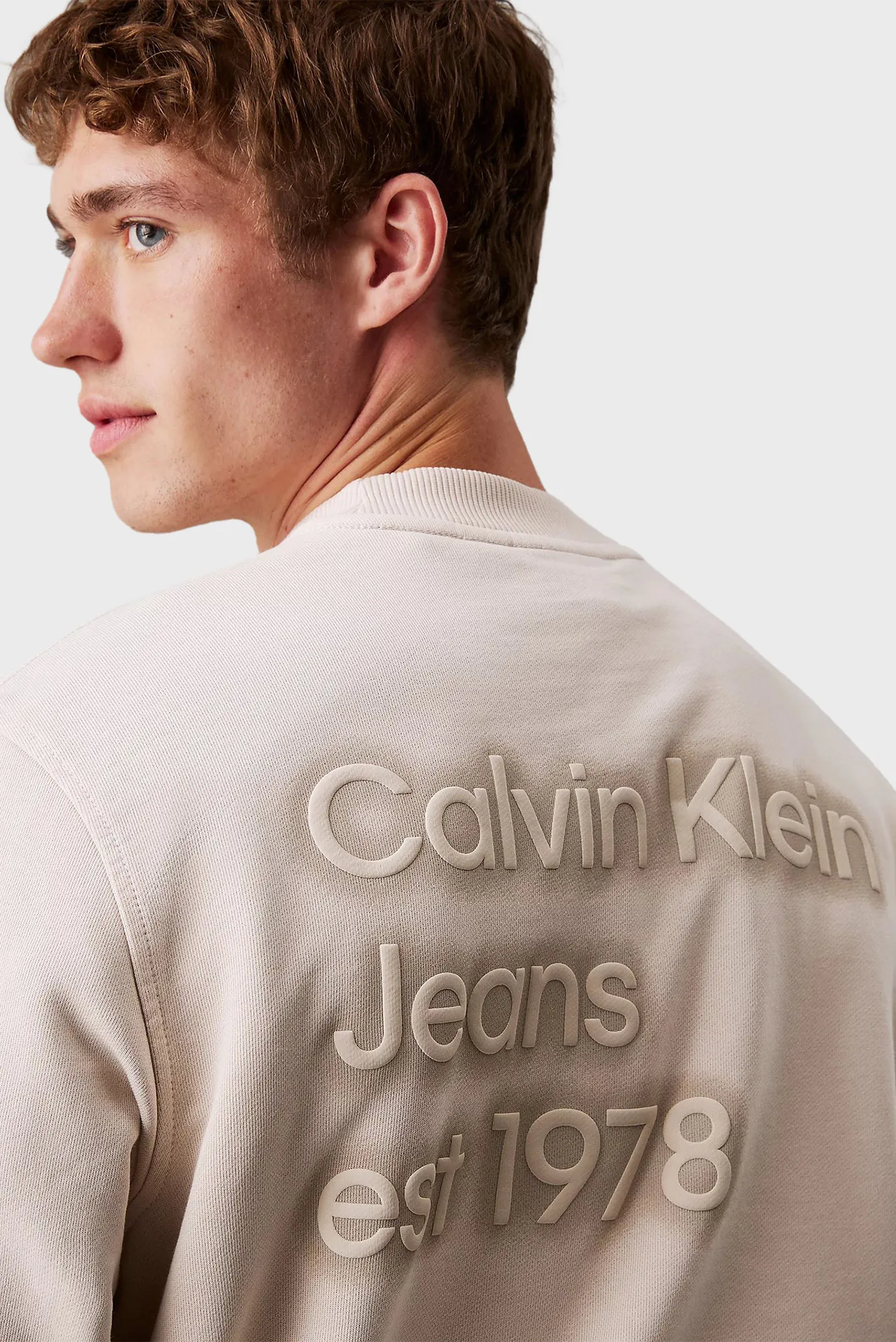 Svitshot WASHED PUFF PRINT CREW NECK 2