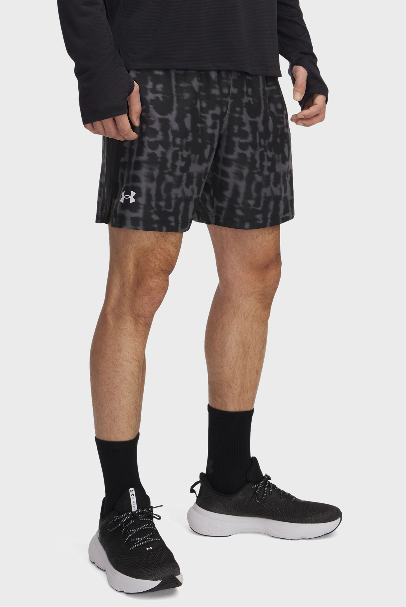Шорты UA LAUNCH 7'' PRINT SHORTS 1