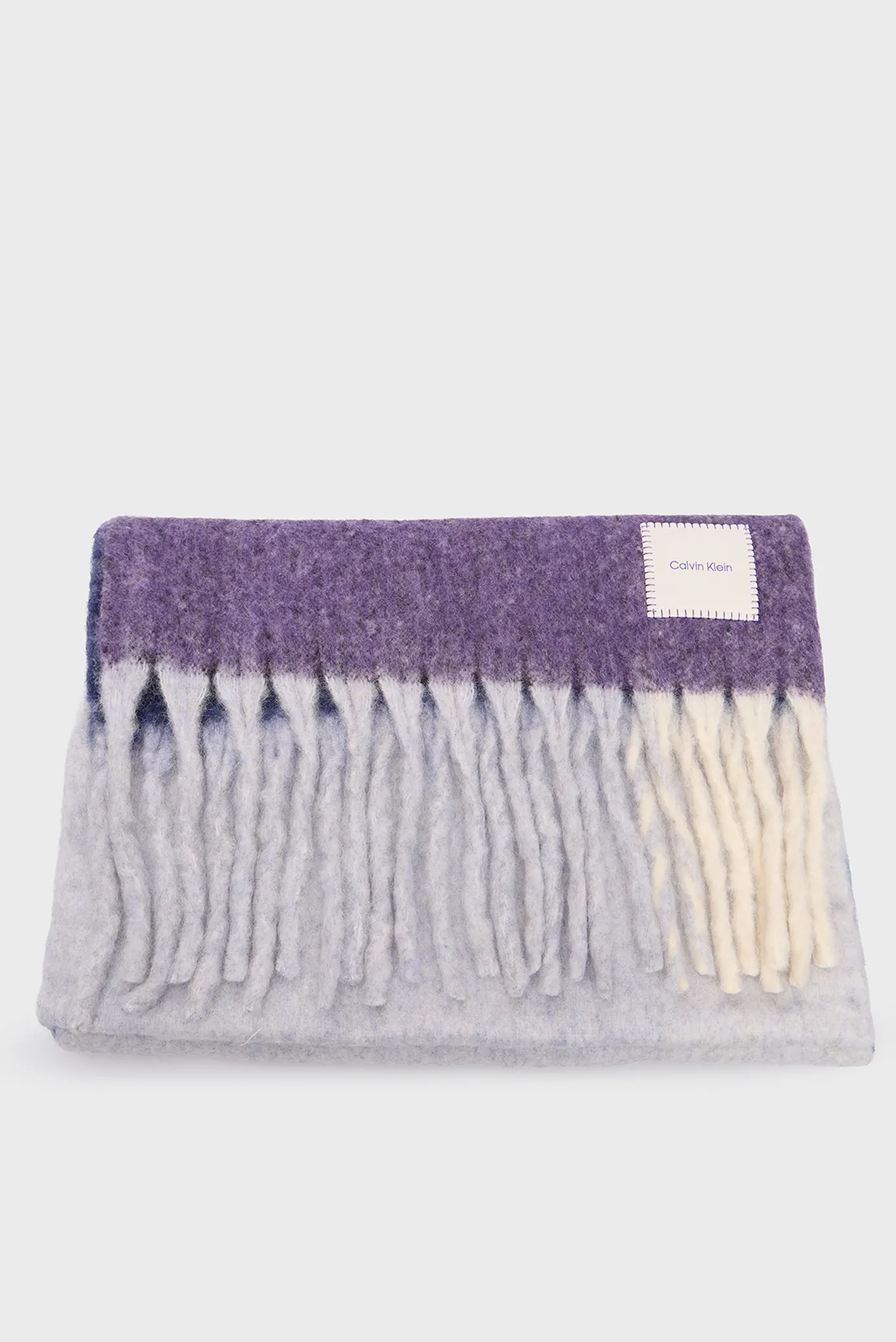 Шарф/PATCH BRUSHED CHECKED SCARF 2