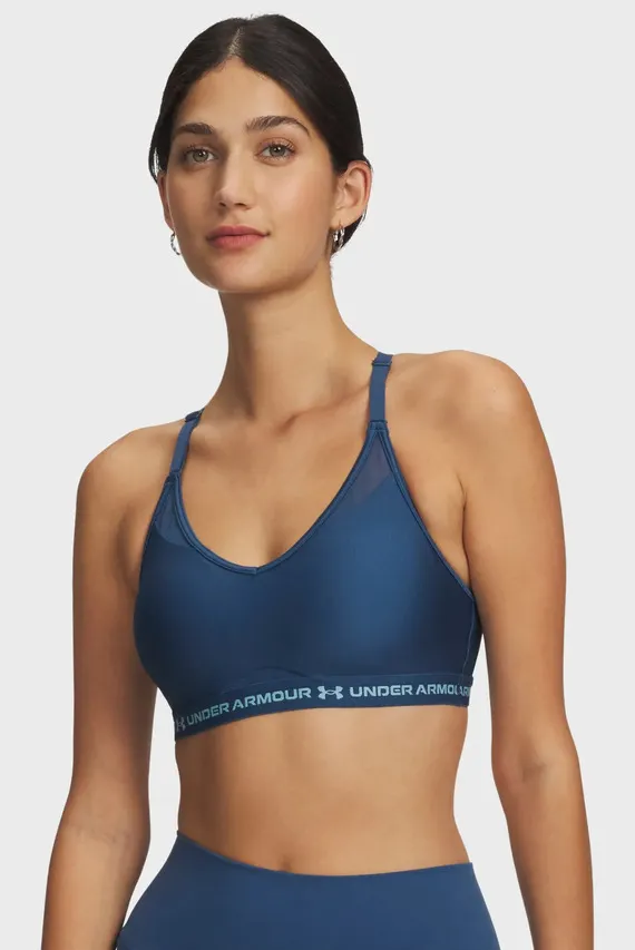Топ UA Crossback Low Bra-BLU Under Armour