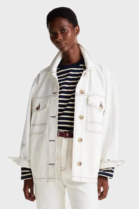 Куртка джинсовая DNM OVERSIZED UTILITY JACKET CLR Tommy Hilfiger