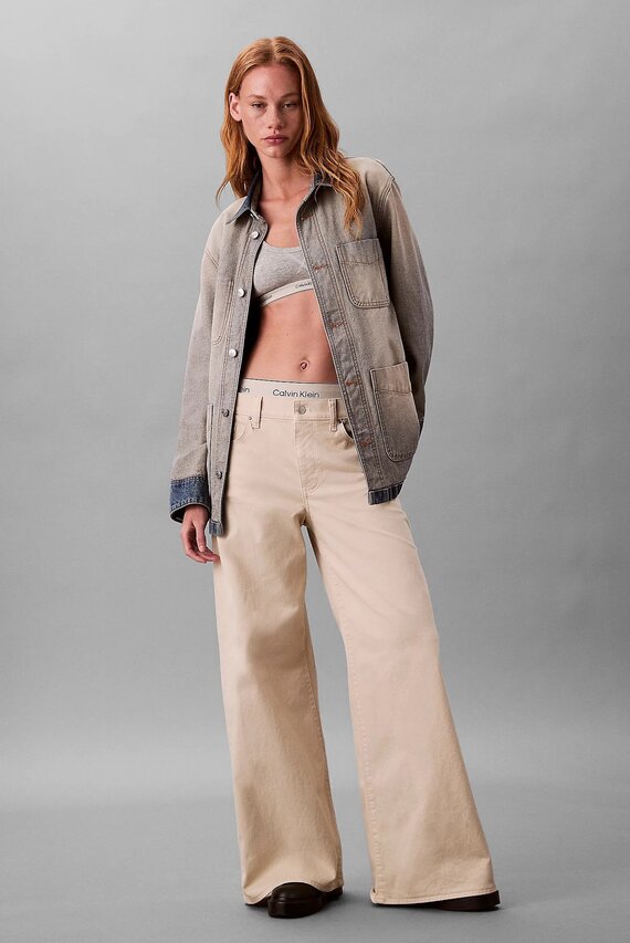 Штаны SUPER WIDE 5 PKT PANT Calvin Klein Jeans Штаны SUPER WIDE 5 PKT PANT Calvin Klein Jeans