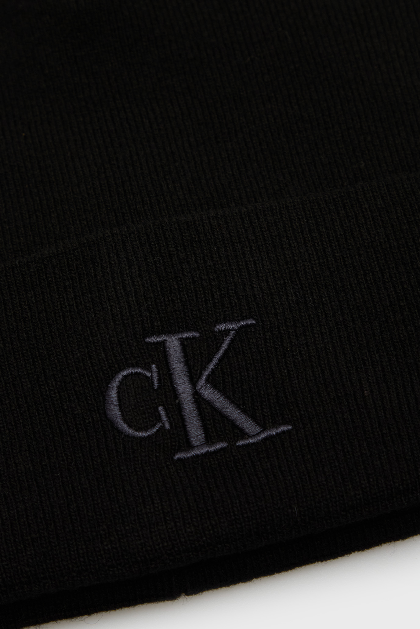 Shapka THICK EMBROIDERY BEANIECalvin Klein Jeans Shapka THICK EMBROIDERY BEANIE 4