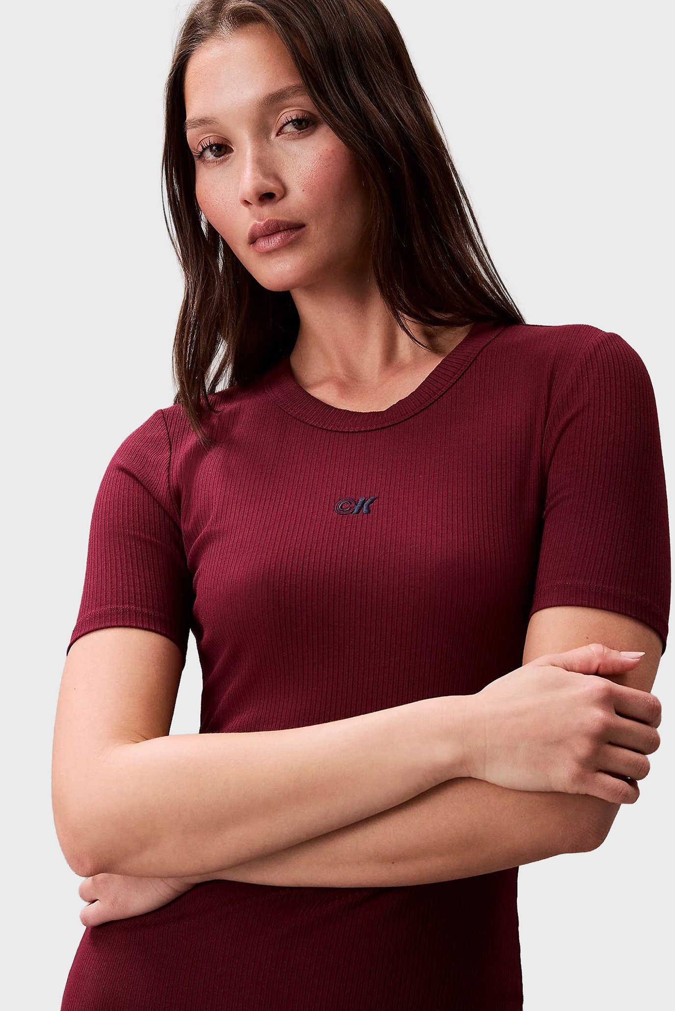 Платье A - MODAL RIB SS DRESSCalvin Klein Jeans Платье A - MODAL RIB SS DRESS 4