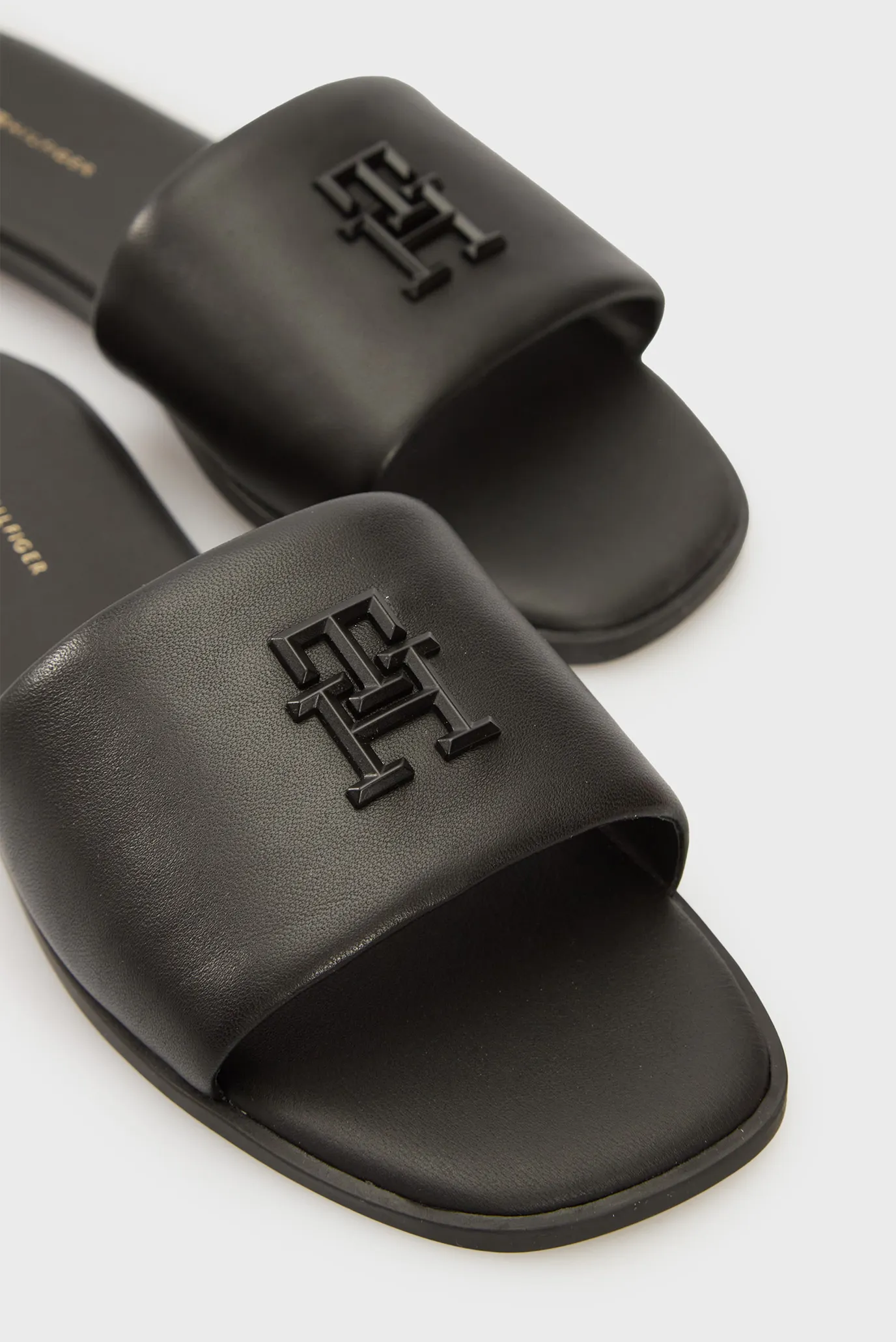 Sandali TH LOGO HARDWARE LEATHER MULE 2