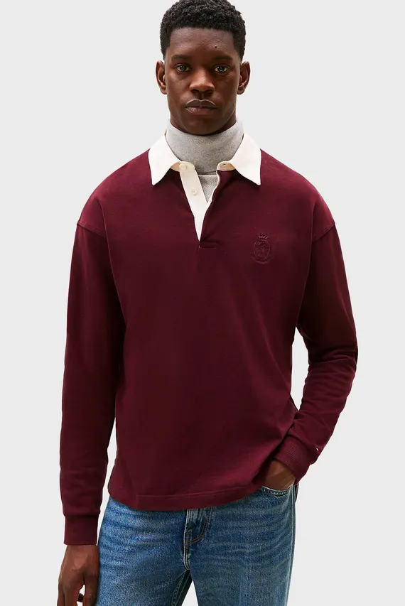 Svitshot PEACHED CREST SOLID RUGBY Tommy Hilfiger