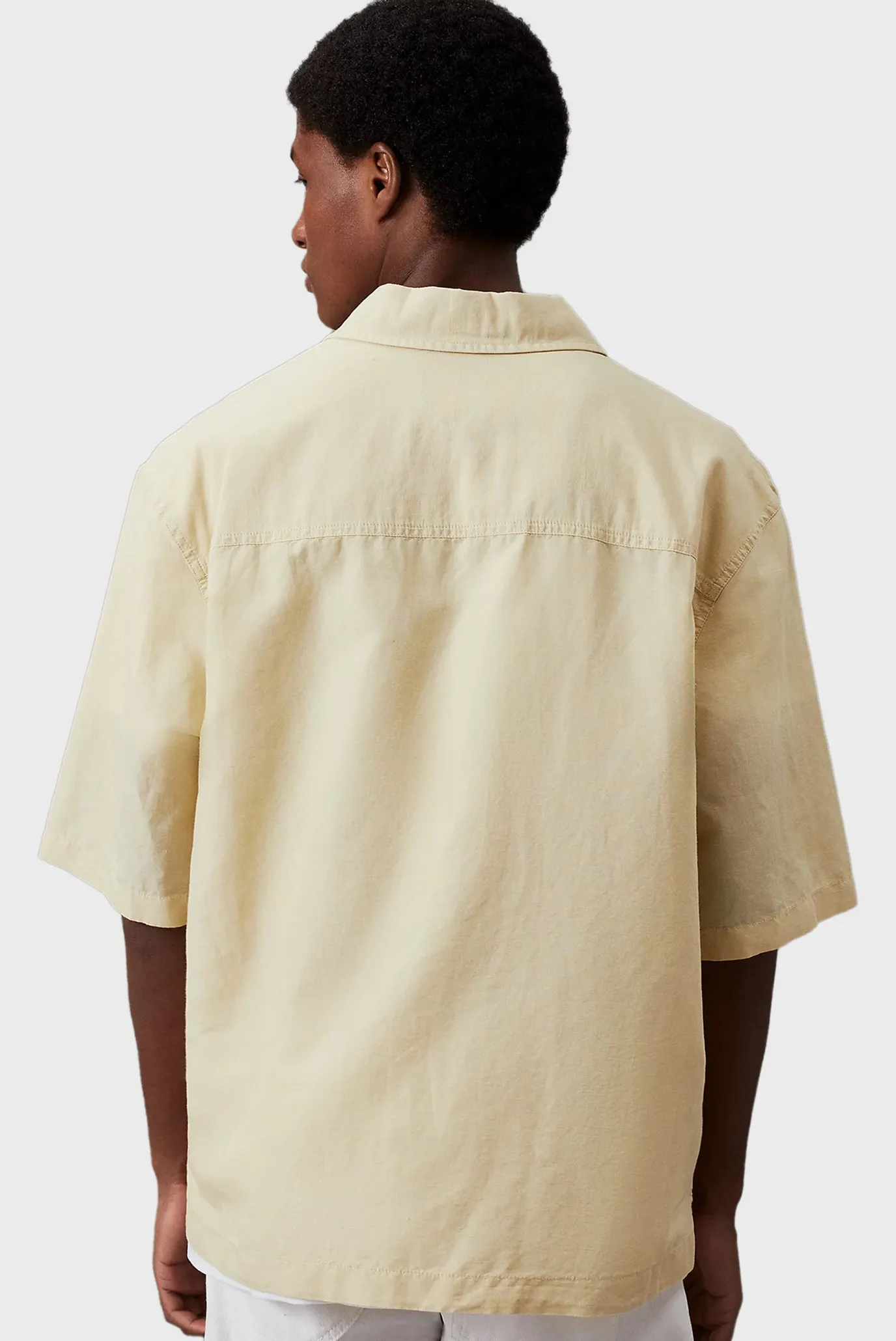 Рубашка с коротким рукавом/LINEN SS SHIRT 3