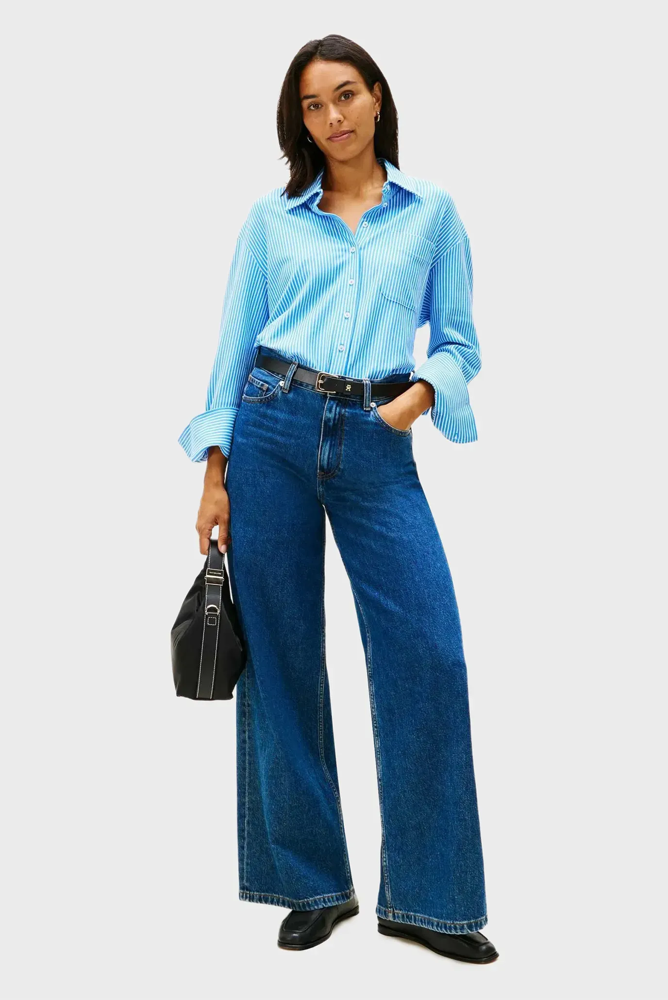 Ko'ylak/PIQUE STRIPE RLX SHIRT 2