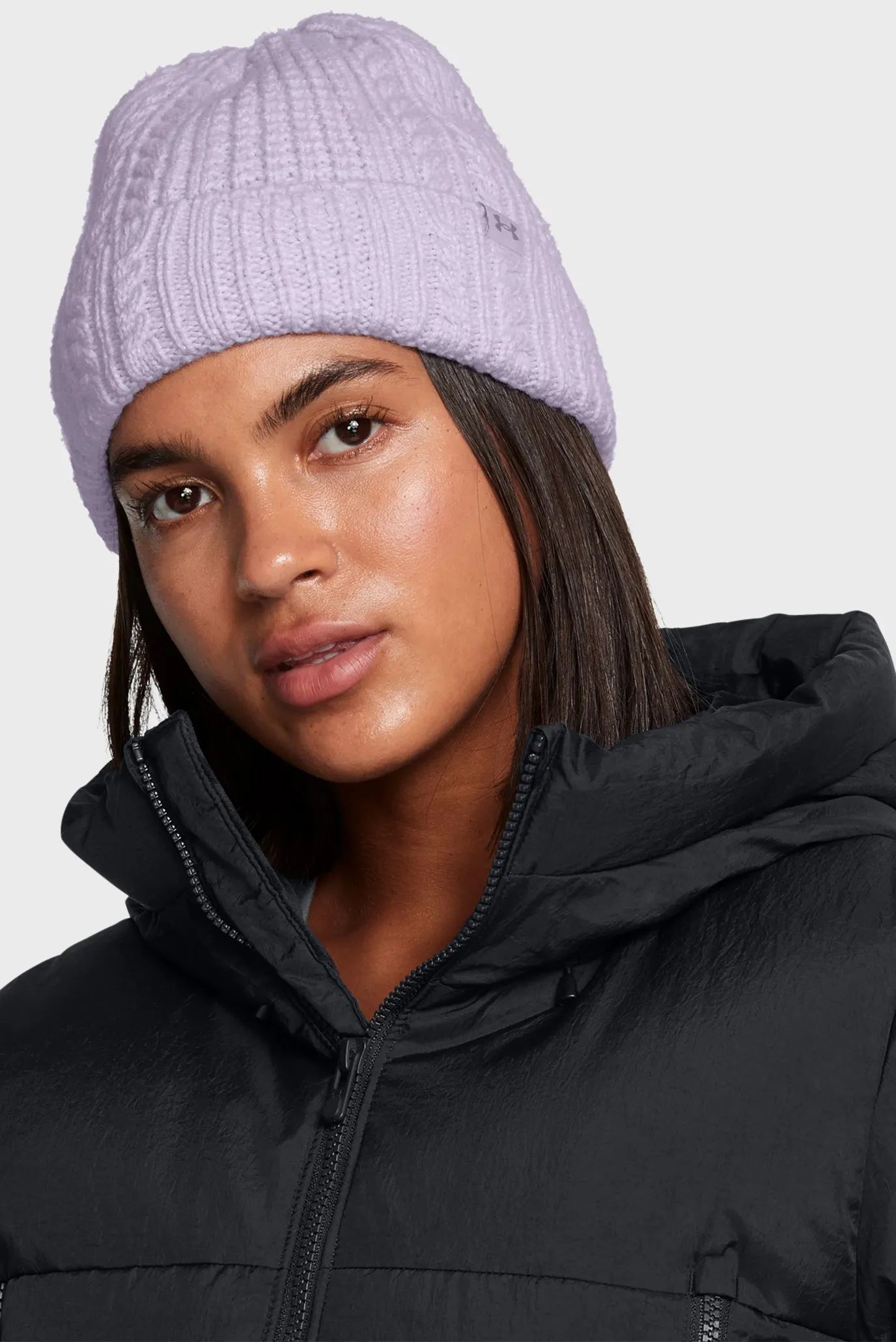 Шапка W Halftime Cable Knit Beanie 2