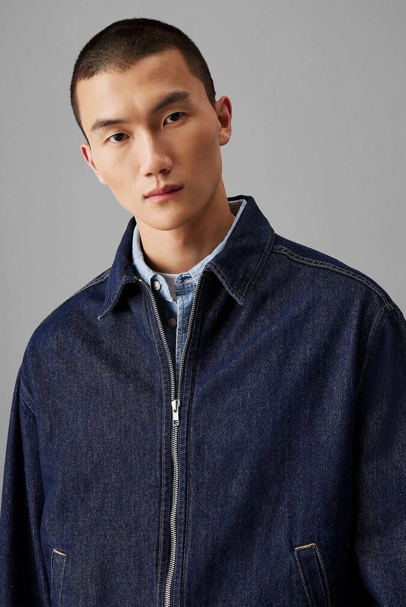 Jins kurtka RELAXED ZIP DENIM JACKET 5