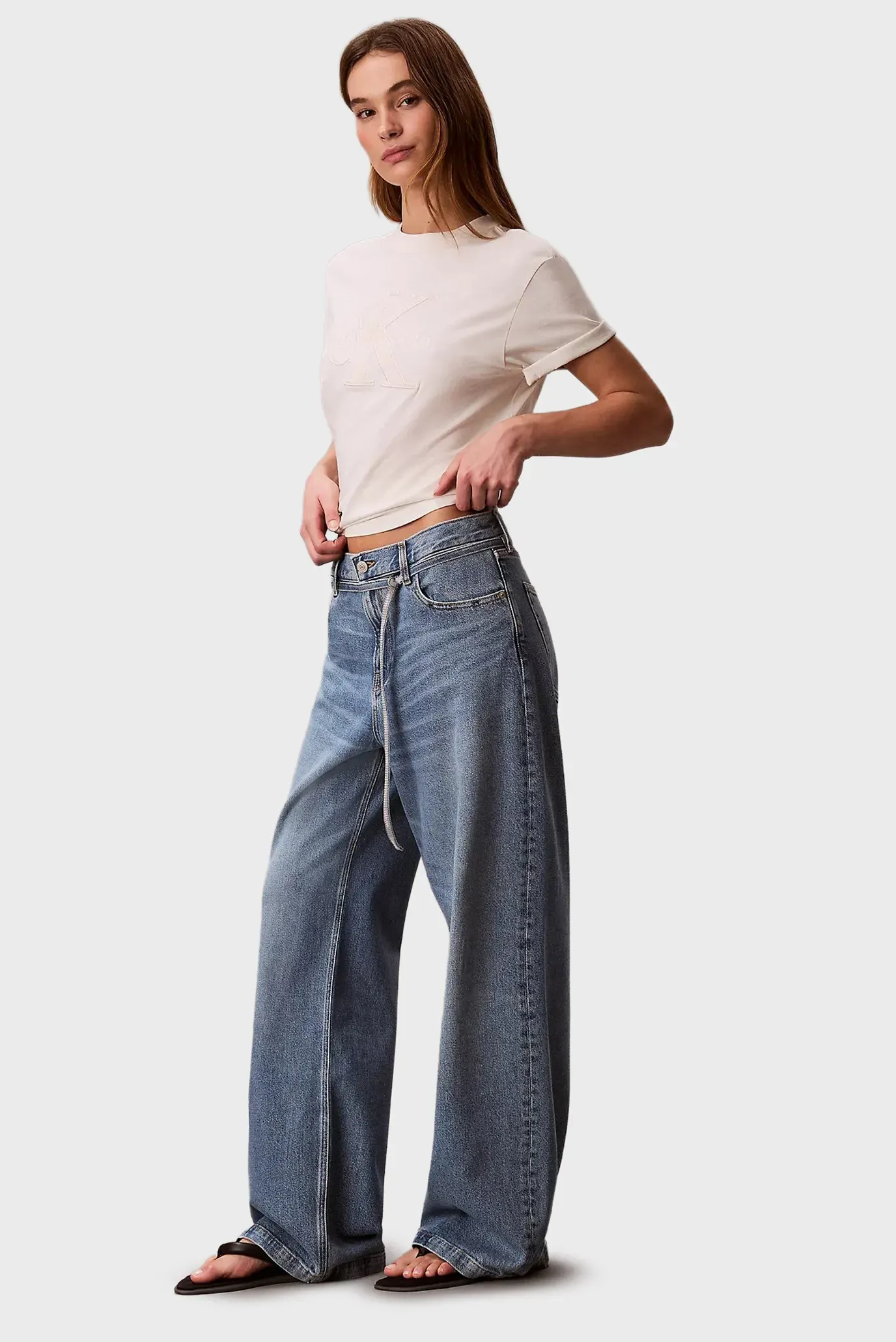 Джинсы/LOW RISE BAGGY OVERNIGHT BLUE 4