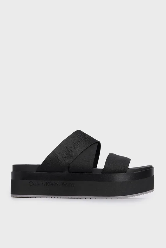 Sandali FLATFORM SANDAL WEBBING IN MR Calvin Klein Jeans