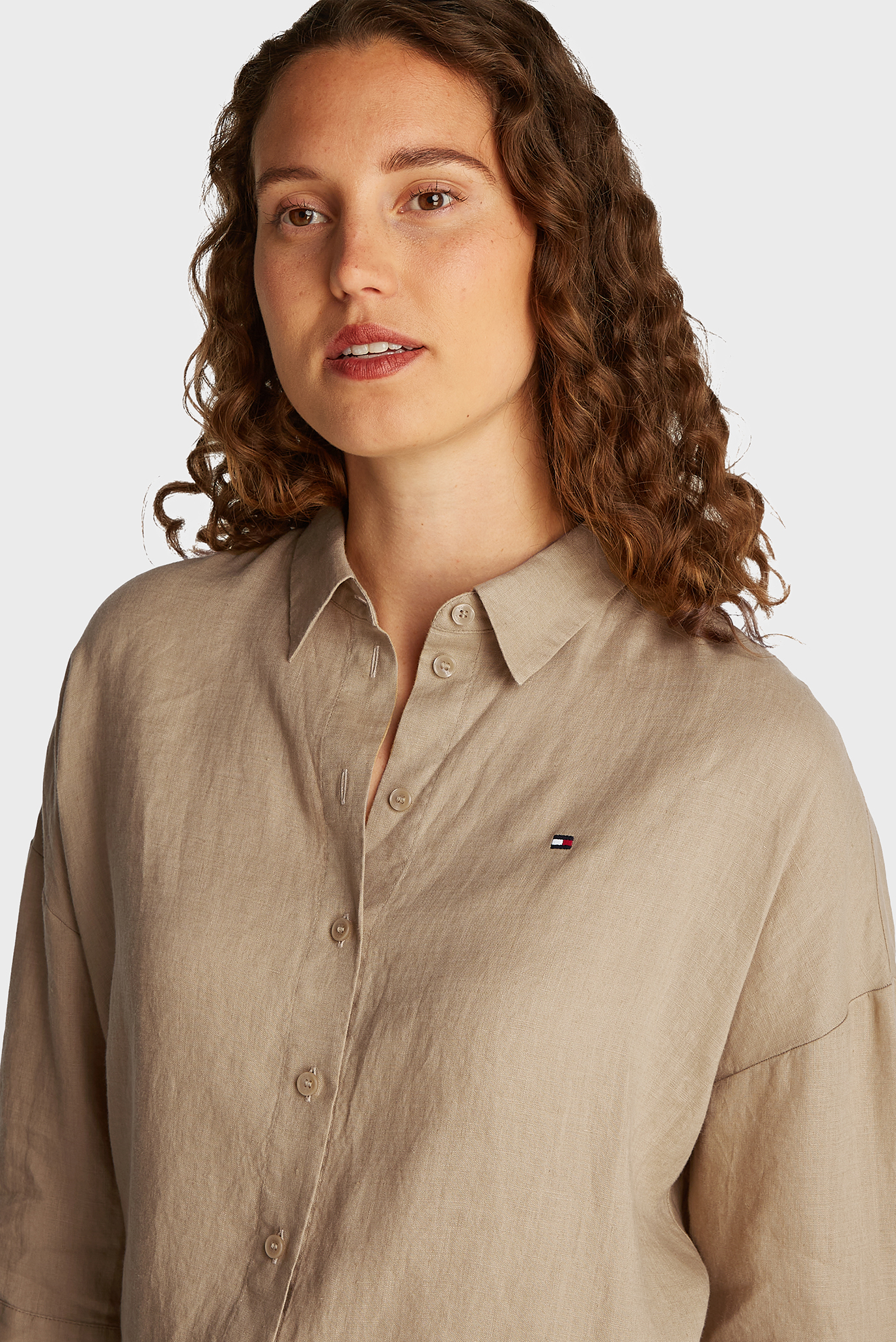 Yengi kalta ko'ylak ESS LINEN LOOSE 3-4 SLEEVE SHIRT 4