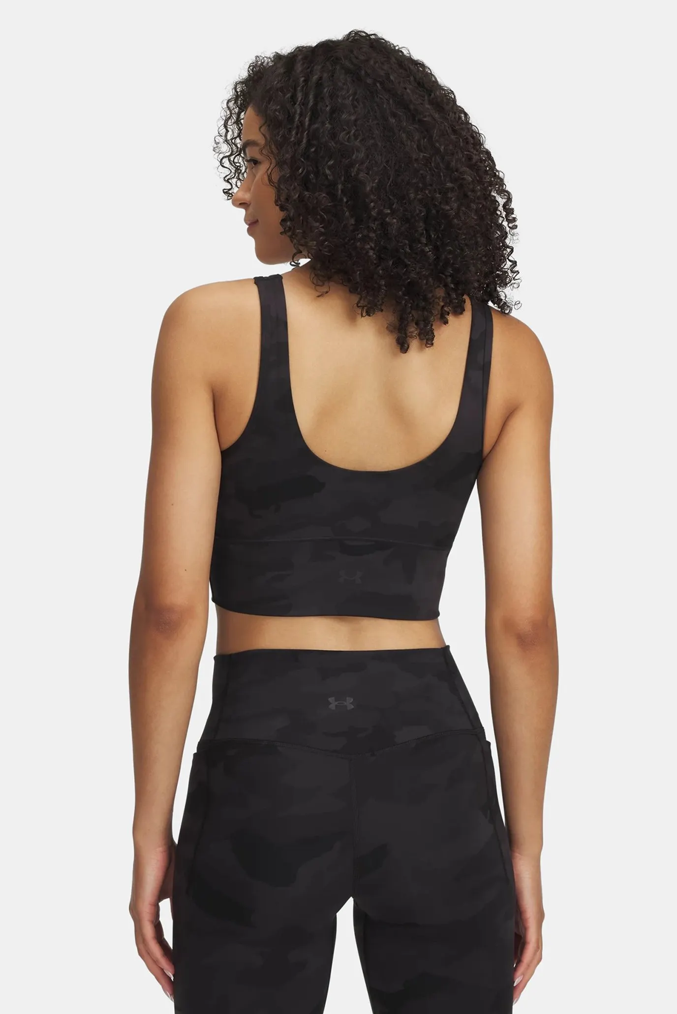 Mayka Meridian Fitted CropTankPrnt-BLK 2