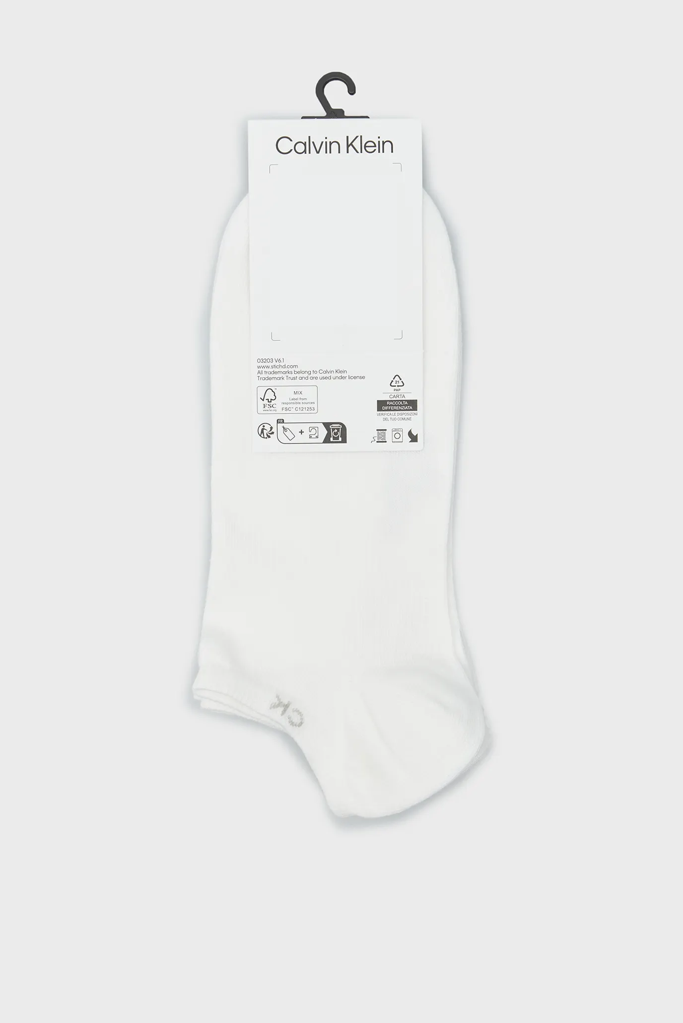 Носки CK MEN SNEAKER 2P 3