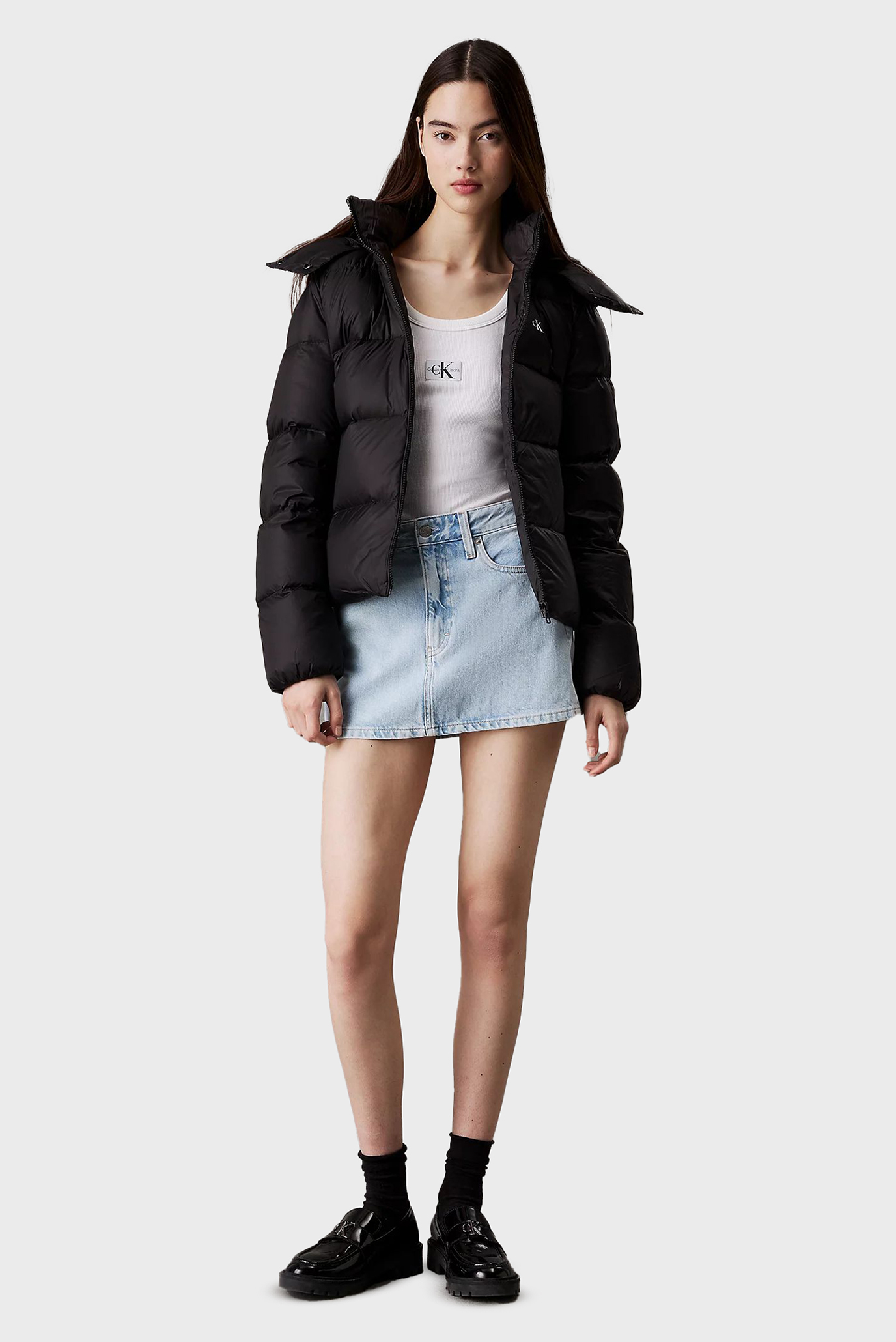 Куртка зимняя MW DOWN SHORT PUFFERCalvin Klein Jeans Куртка зимняя MW DOWN SHORT PUFFER 2
