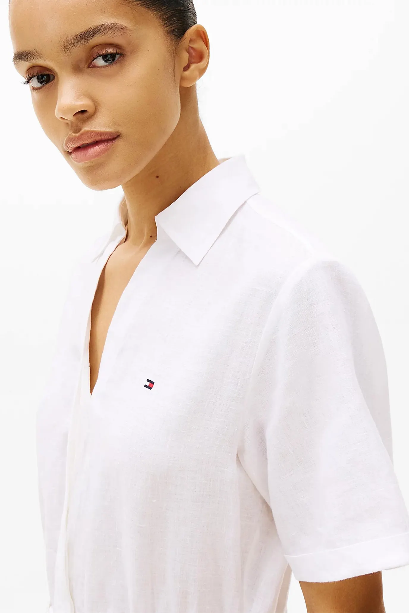 Платье ESS LINEN S S SHORT DRESS 2