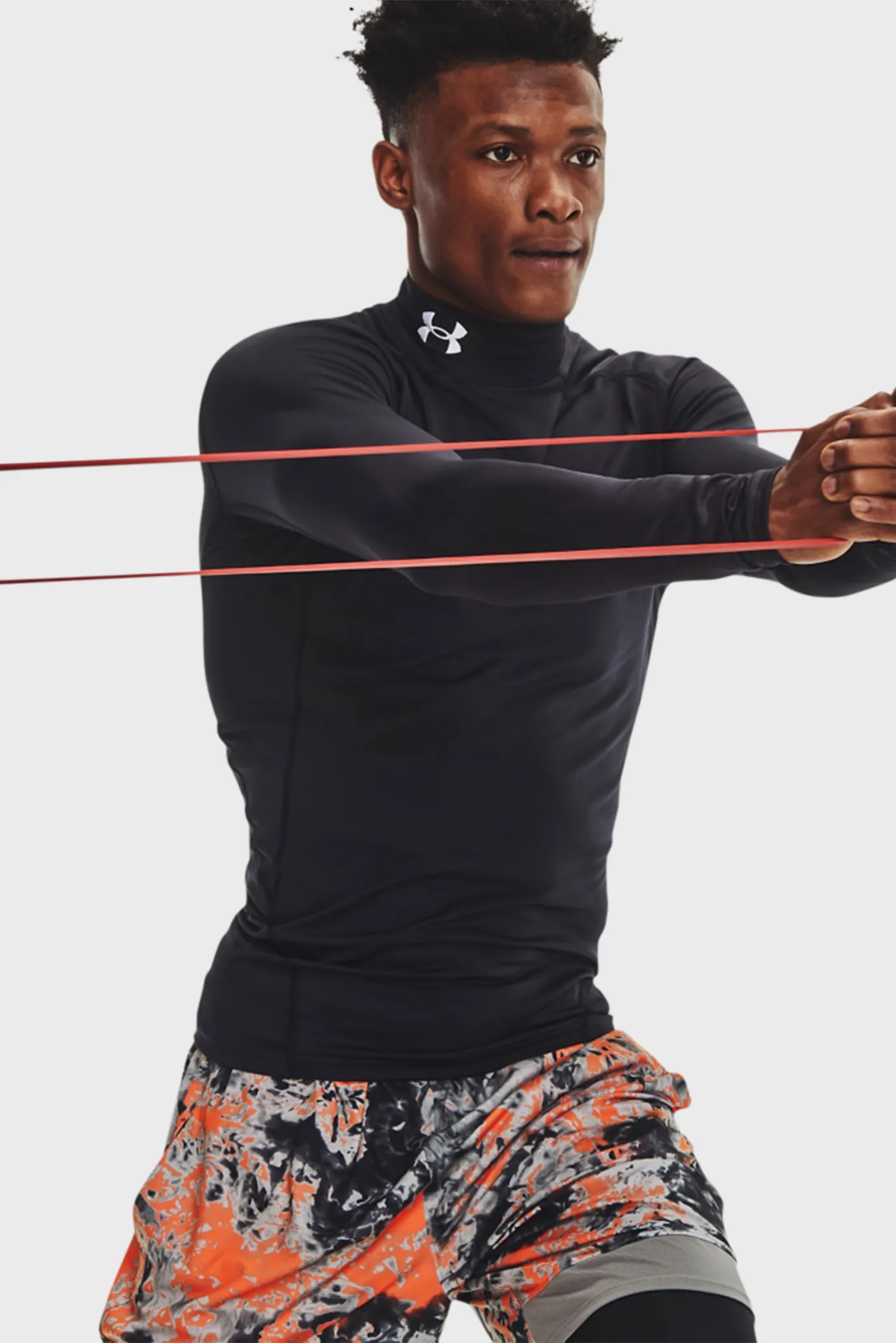 Лонгслив UA CG Armour Comp Mock 4