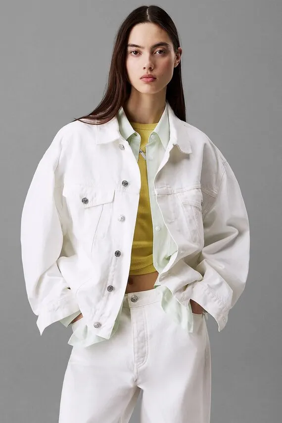 Куртка джинсовая BOXY DENIM JACKET Calvin Klein Jeans